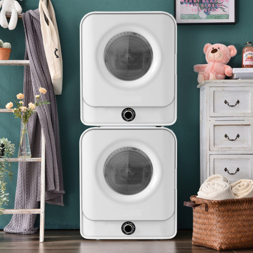 Convection dryer made of metal and plastic
