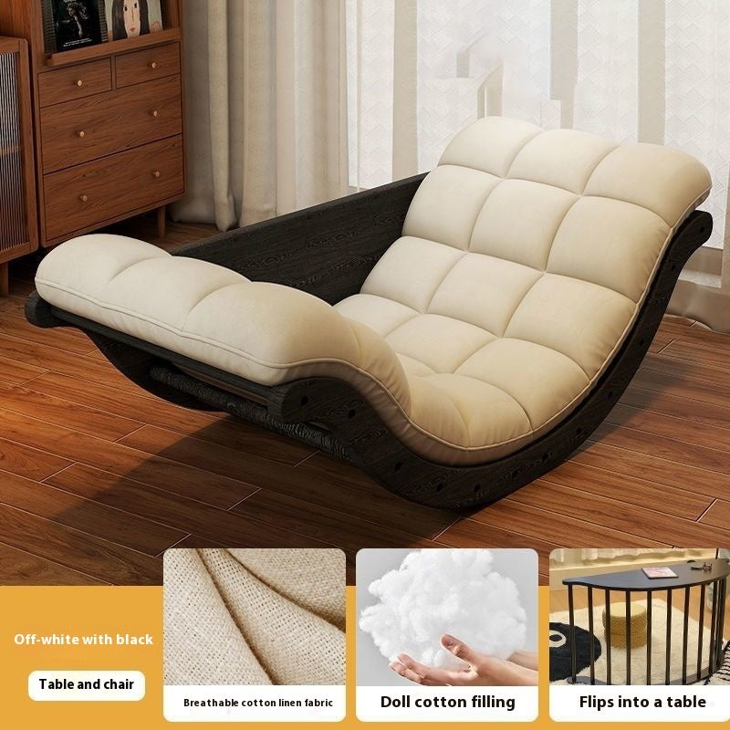 Multifunctional Single Rocking Chair Banana Sofa Recliner