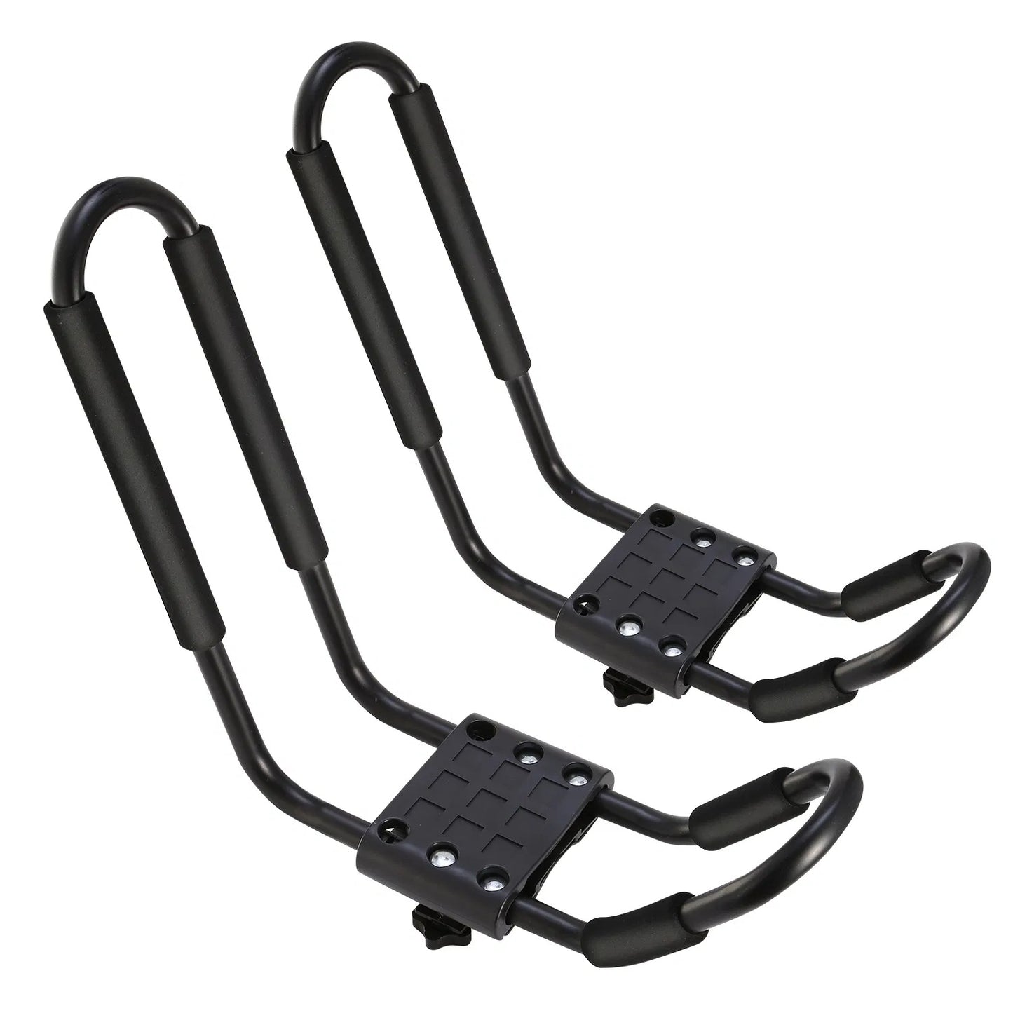 Universal Kayak Roof Rack J Bar, 1 Pairs-Bar Rack HD Kayak Carrier Canoe Boat Surf Ski Roof Top Mount Car SUV Crossbar