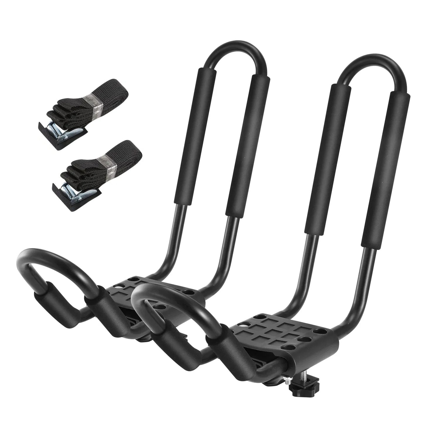Universal Kayak Roof Rack J Bar, 1 Pairs-Bar Rack HD Kayak Carrier Canoe Boat Surf Ski Roof Top Mount Car SUV Crossbar